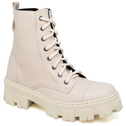 Imagem de Kit com 2 Pares Bota Tratorada Feminina Casual Moda Tendência Top Rock Plataforma