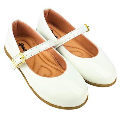 Imagem de Kit Com 2 Pares Sapatilha Infantil Menina Boneca Verniz Confortável SPT-001