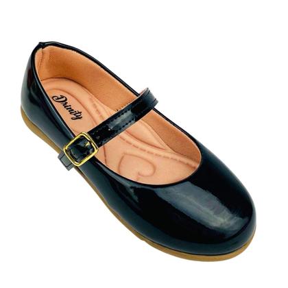 Imagem de Kit Com 2 Pares Sapatilha Infantil Menina Boneca Verniz Confortável SPT-001