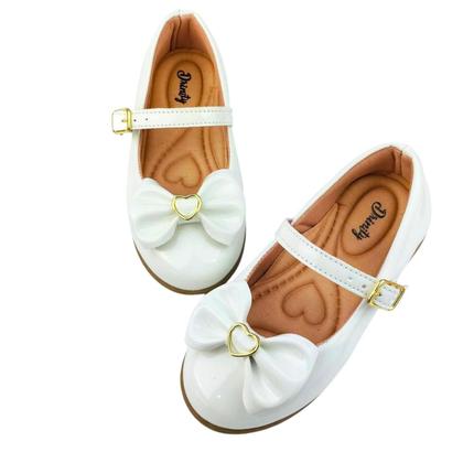 Imagem de Kit Com 2 Pares Sapatilha Infantil Menina Boneca Verniz Confortável SPT-500