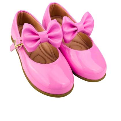 Imagem de Kit Com 2 Pares Sapatilha Infantil Menina Boneca Verniz Confortável SPT-505