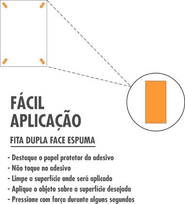 Imagem de  Kit com 2 Placas de Sinalização - 10 Passos para a Higienização das Mãos  PS (Poliestireno) para Conscientização em Saúde