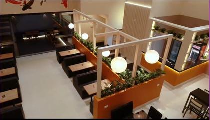 Imagem de Kit com 2 Poltronas Booth e 1 Mesa Amadeirada para Comércio, Restaurante, Açaiteria