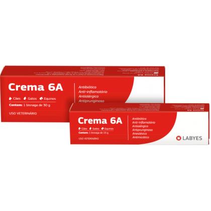 Imagem de Kit com 2 Pomada Dermatológica Pet Crema 6a Bisnaga 15gr