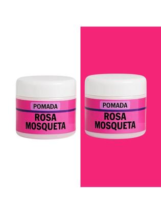 Imagem de Kit com 2 Pomadas Clareadoras Rosa Mosqueta com Dolomita 30g  Clareamento de Manchas, ROSTO, Virilh