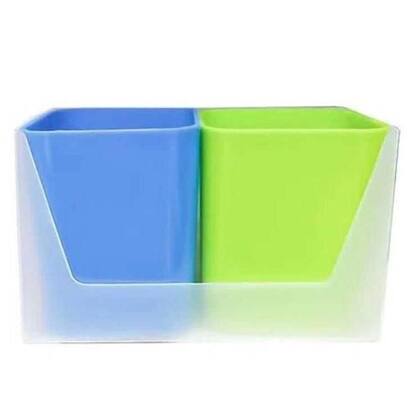 Imagem de Kit com 2 Porta Objetos Full Color Azul e Verde Limão - Dello