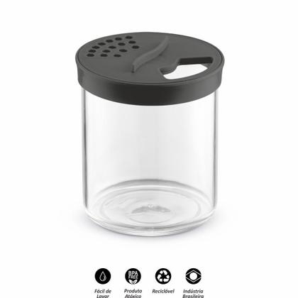 Imagem de Kit com 2 Porta Temperos, saleiro ou Farinheiro UZ-K005 UZ Utilidades