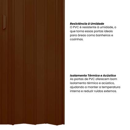 Imagem de Kit com 2 Portas Sanfonada de Pvc 210x72cm Bariri