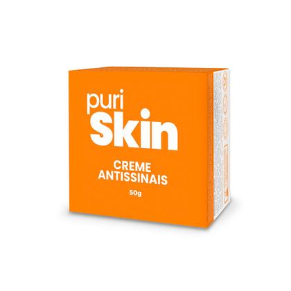 Imagem de Kit com 2 potes Creme Antissinais - 50g  PuriSkin