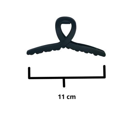 Imagem de Kit com 2 Presilhas Prendedor de Cabelo Piranha Grande Blogueirinha