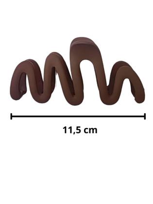 Imagem de Kit com 2 Presilhas Prendedor de Cabelo Piranha Grande Blogueirinha