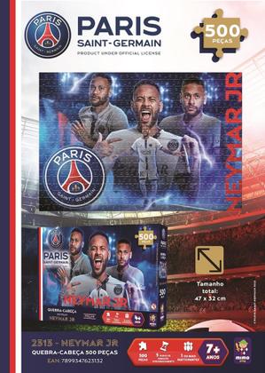 Imagem de Kit com 2 Quebra Cabeças PSG Colecionáveis