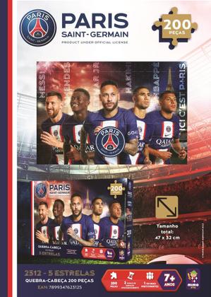 Imagem de Kit com 2 Quebra Cabeças PSG Colecionáveis