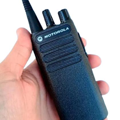 Imagem de Kit com 2 Rádio Comunicador Motorola DEP 250 Digital e Analógico, Profissional, Resistente, bom para sítio fazenda campo com nota e garantia