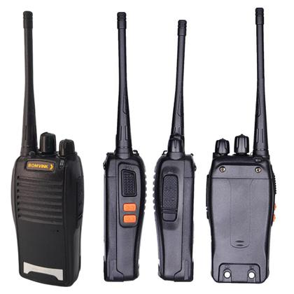 Imagem de Kit com 2 Rádios Walkie-Talkie de 16 Canais Comunicação Prática BOM5700