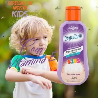 Imagem de KIT COM 2 Repelente de Insetos Repellere Kids Loção My Health 100ml PT2600001