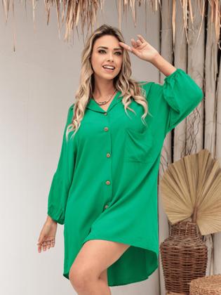 Imagem de Kit com 2 Saídas de Praia Camisão Ariel  Viscose Fresquinha e Estilosa