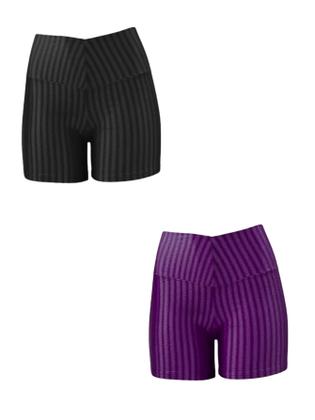 Imagem de Kit Com 2 Short Legging 3D Academia Fitness Feminino