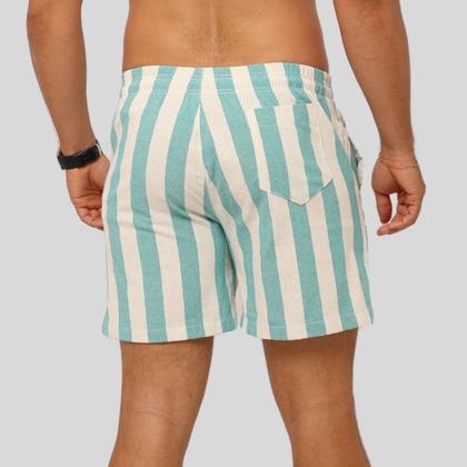 Imagem de Kit Com 2 Short Linho Bermuda Masculina Sofisticada Premium