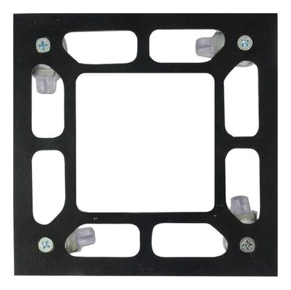 Imagem de Kit Com 2 Suportes Para Vaso 25cm Quadrado Com Rodinhas