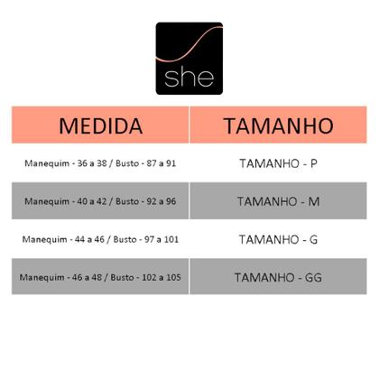 Imagem de Kit Com 2 Sutiã Top Feminino She Mash Sem Costura Sem Bojo Básicos e Lisos Microfibra Alças Larga