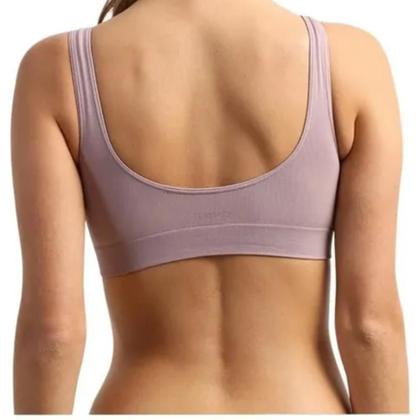 Imagem de Kit Com 2 Sutiãs Top Lupo Original Loba Sem Costura Antimicrobial Modelo Com Alça Larga