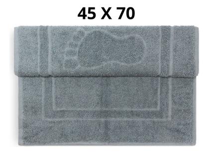 Imagem de Kit com 2 Tapetes de Piso para Banheiro de Saída de Box, Toalha para Pisar após o Banho. Saída de banho