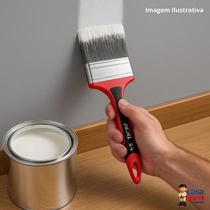 Imagem de Kit com 2 tigre trincha premium sintético gris 920 - 2 1/2"