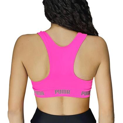 Imagem de Kit com 2 Tops Sem Costura Com Elastico Fitness Academia Sport Puma