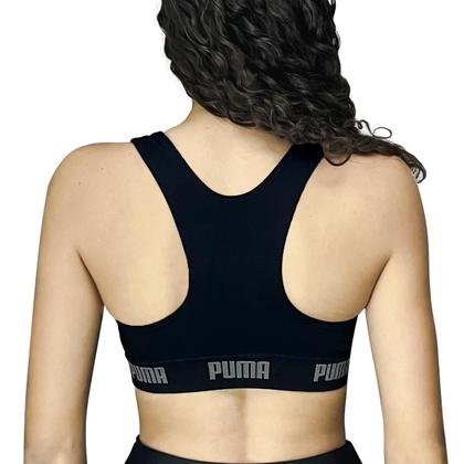 Imagem de Kit com 2 Tops Sem Costura Com Elastico Fitness Academia Sport Puma