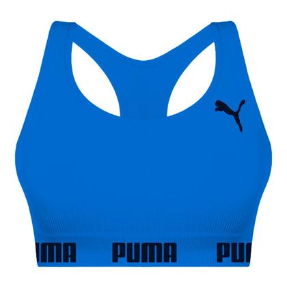 Imagem de Kit com 2 Tops Sem Costura Com Elastico Fitness Academia Sport Puma