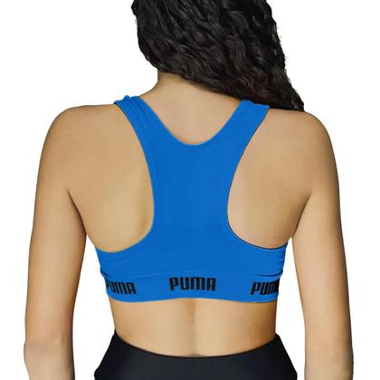 Imagem de Kit com 2 Tops Sem Costura Com Elastico Fitness Academia Sport Puma