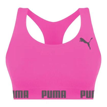 Imagem de Kit com 2 Tops Sem Costura Com Elastico Fitness Academia Sport Puma
