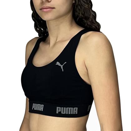 Imagem de Kit com 2 Tops Sem Costura Com Elastico Fitness Academia Sport Puma