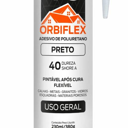 Imagem de Kit Com 2 Unidades Adesivo Poliuretano Orbiflex PU40 Uso Geral Pintável Após Cura Flexível Excelente