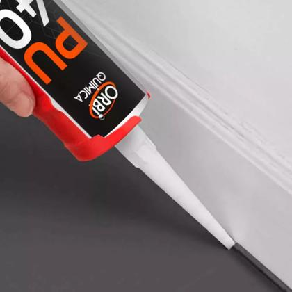 Imagem de Kit Com 2 Unidades Adesivo Poliuretano Orbiflex PU40 Uso Geral Pintável Após Cura Flexível Excelente