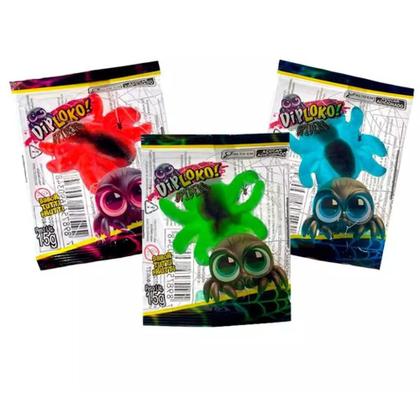 Imagem de Kit com 2 unidades Bala Gelatina Diploko Spiders Sortidas