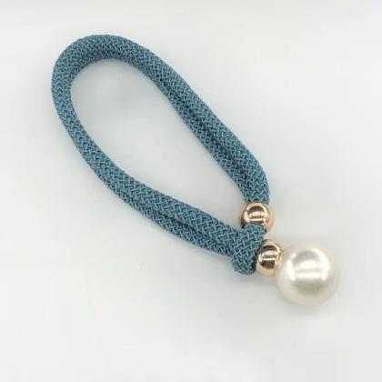 Imagem de Kit Com 2 Unidades Prendedor de Cortina Com Perola Luxo - Ideal para Sala, Quartos