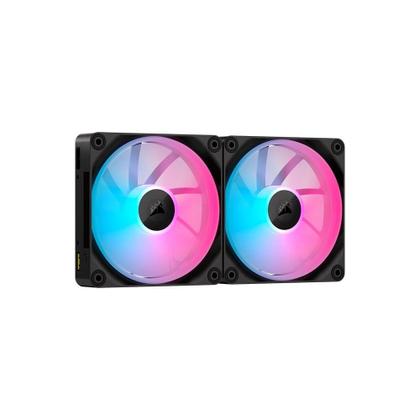 Imagem de Kit com 2 Ventoinhas Corsair LX RGB Series, iCUE LINK LX140, 140mm, Preto - CO-9051028-WW