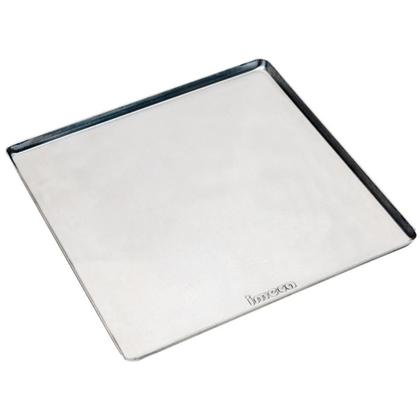 Imagem de Kit Com 20 Bandeja De Aluminio Pão Doce 35x35x01 Lisa - Imeca