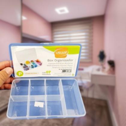 Imagem de Kit Com 20 Box Organizadores Tam P Transparente