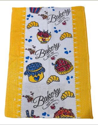 Imagem de Kit Com 20 - Pano De Prato - Copa Felpudo Atoalhado - Estampas Variadas - 41x64cm - 65 Gramas