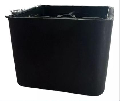 Imagem de Kit Com 20 Pé De Sofá Rack Cômoda Perfeito 3cm Plástico Pézinho + Parafuso Disponivel