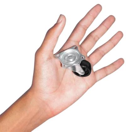 Imagem de Kit Com 20 Peças Rodinha Rodizio para Moveis 3,2 cm em geral