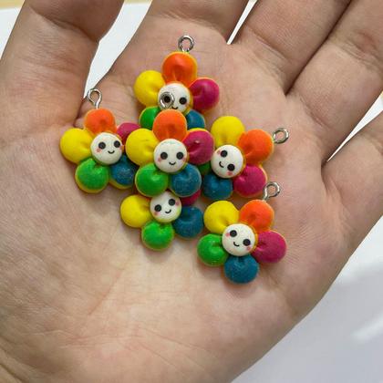 Imagem de Kit com 20 Pingentes diversos modelos Para Fazer Pulseira Colar Brincos Bijuteria Artesanato Infantil