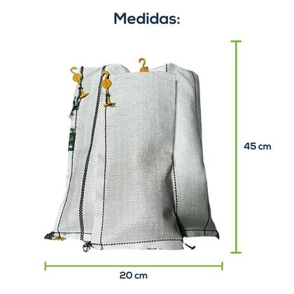 Imagem de Kit Com 20 Un Saco Corrente Para Caminhão 20x45cm