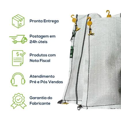 Imagem de Kit Com 20 Un Saco Corrente Para Caminhão 20x45cm