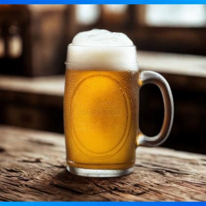 Imagem de Kit Com 24 Canecas De Vidro Chopp Cerveja Bar Restaurante Padaria 350 Ml