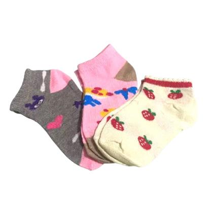 Imagem de Kit Com 24 Pares Meia Infantil quente meninas 2 a 4 anos