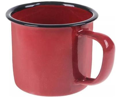 Imagem de Kit Com 24x Caneca Esmaltada Retrô 150ml - Art House